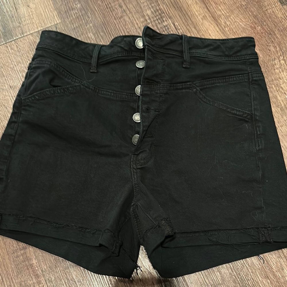 American Eagle Outfitters High Waist Black Shorts
